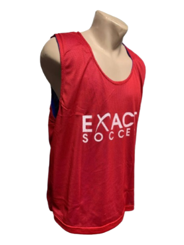 Манишка взрослая Сток из лого двусторонняя ХL 180-190 см Сине-красный (462) - фото 2 Манишка взрослая Сток из лого двусторонняя ХL 180-190 см Сине-красный (462) - фото 2