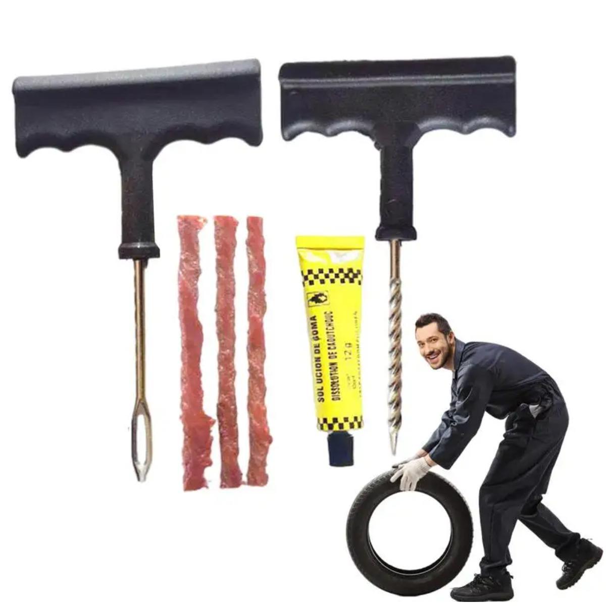 Комплект для ремонта бескамерных шин Tubeless Tire Repair Kit - фото 2