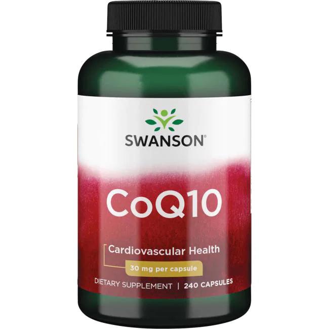 Натуральная добавка Swanson CoQ10 30 мг 240 капс. (7241)