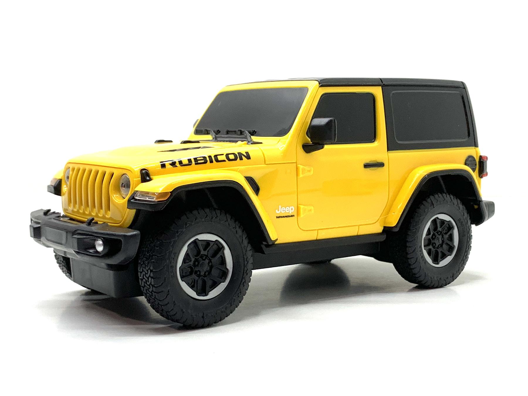 Машина на радиоуправлении Rastar Jeep Wrangler Rubicon Желтый (79500)