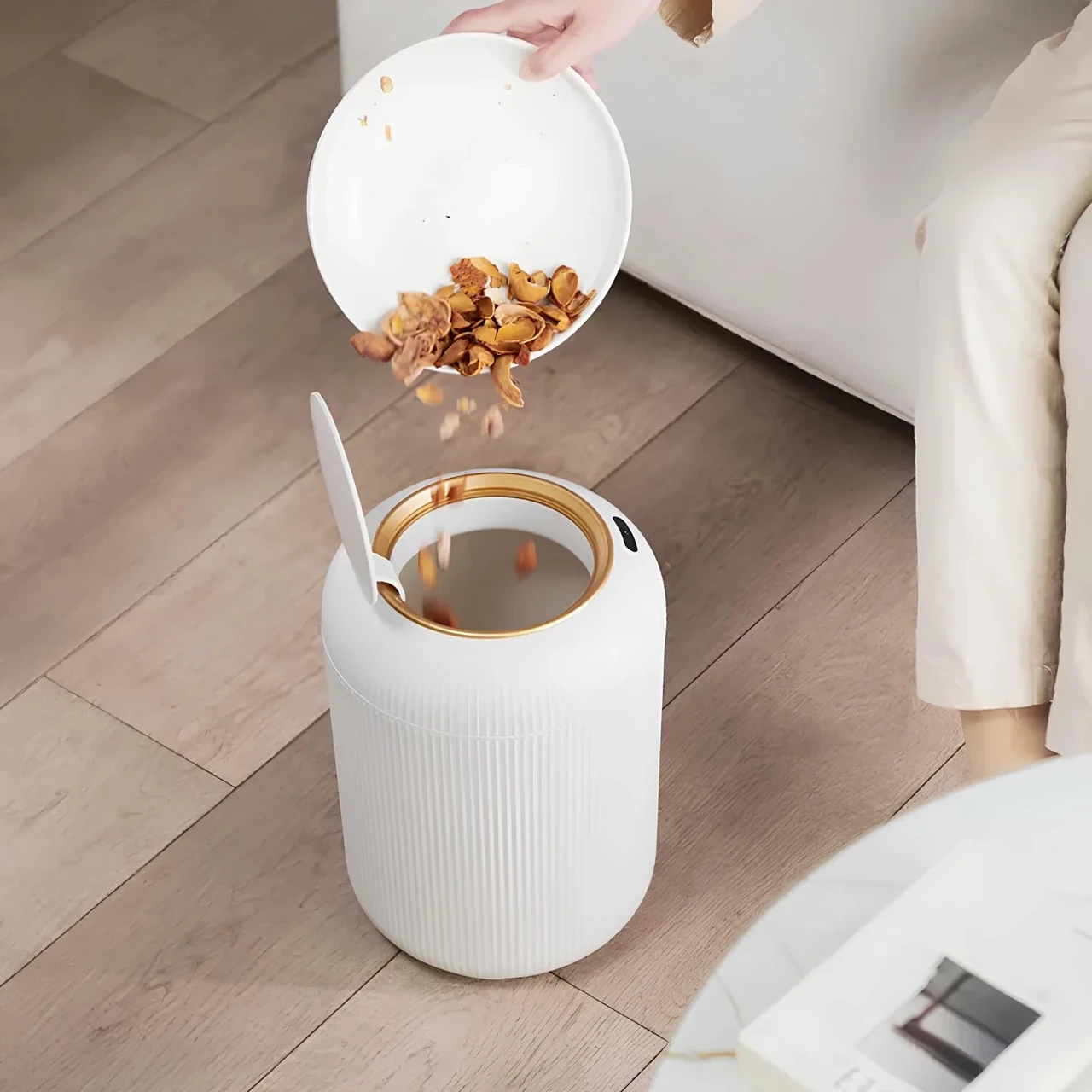 Сенсорне сміттєве відро 10 л (25879007) - фото 4 Сенсорне сміттєве відро 10 л (25879007) - фото 4