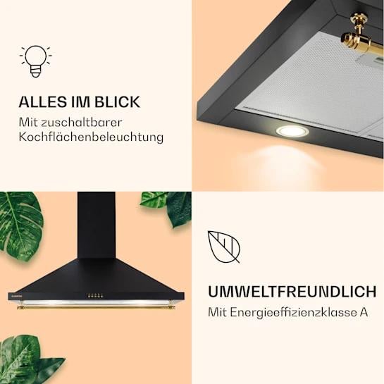 Вытяжка KLARSTEIN Montblanc 90 610 м³/ч 165 Вт (10040266) - фото 2 Вытяжка KLARSTEIN Montblanc 90 610 м³/ч 165 Вт (10040266) - фото 2