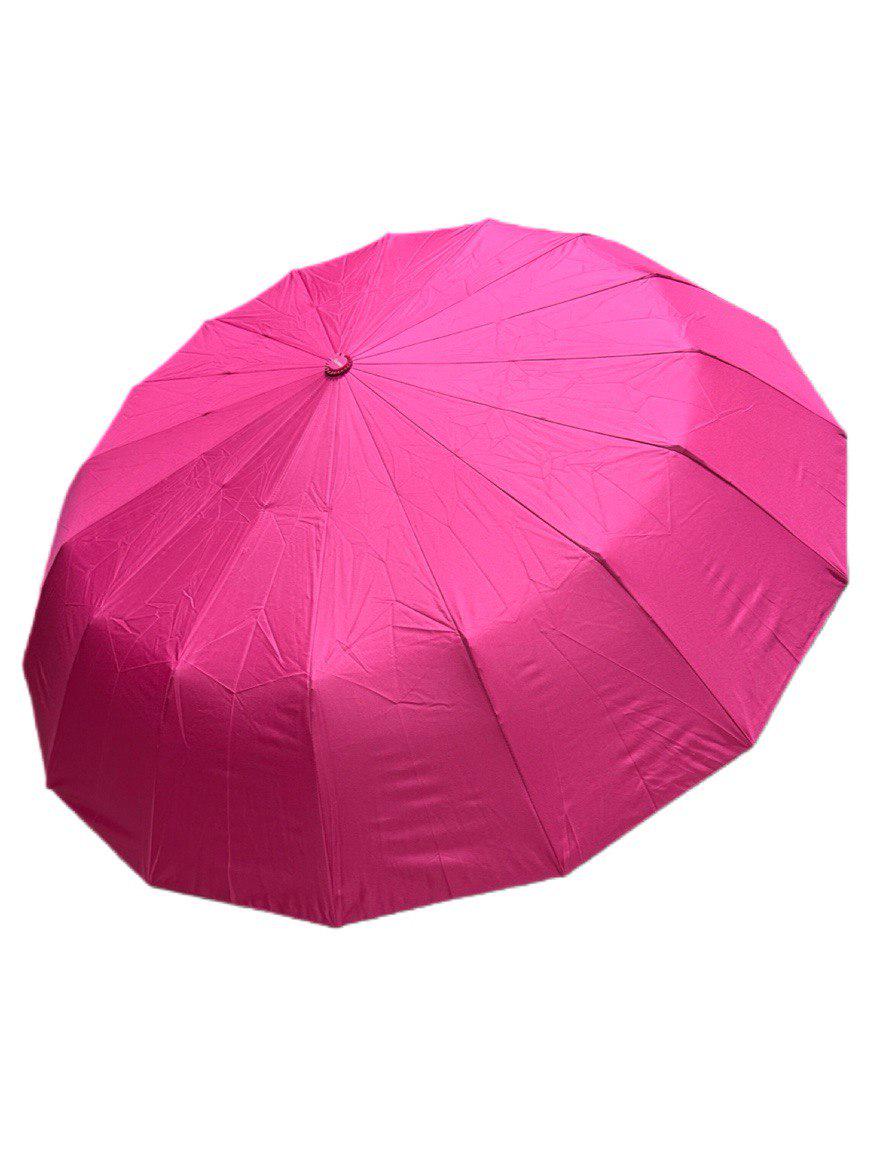 Парасолька автоматична Susino 16 спиць антивітер Рожевий (7916/2) (7916/2)
