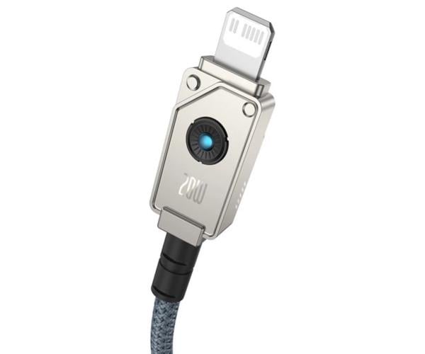 Кабель Data BASEUS Unbreakable Series Fast Charging Type-C-Lightning 20W 2 м Stellar White (06P10355803221-01) - фото 6