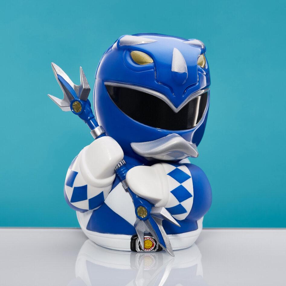 Фигурка Numskull Official Power Rangers Ranger TUBBZ Cosplay Duck Collectible Blue - фото 2