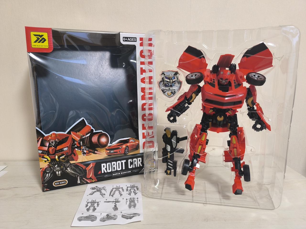 Трансформер Бамблбі Автобот 30 см Червоний - фото 1 Трансформер Бамблбі Автобот 30 см Червоний - фото 1