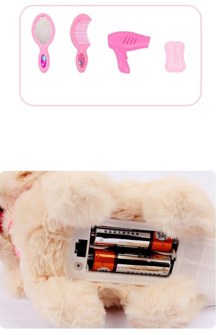 Интерактивная игрушка кролик с аксессуарами в комплекте (000553) - фото 9