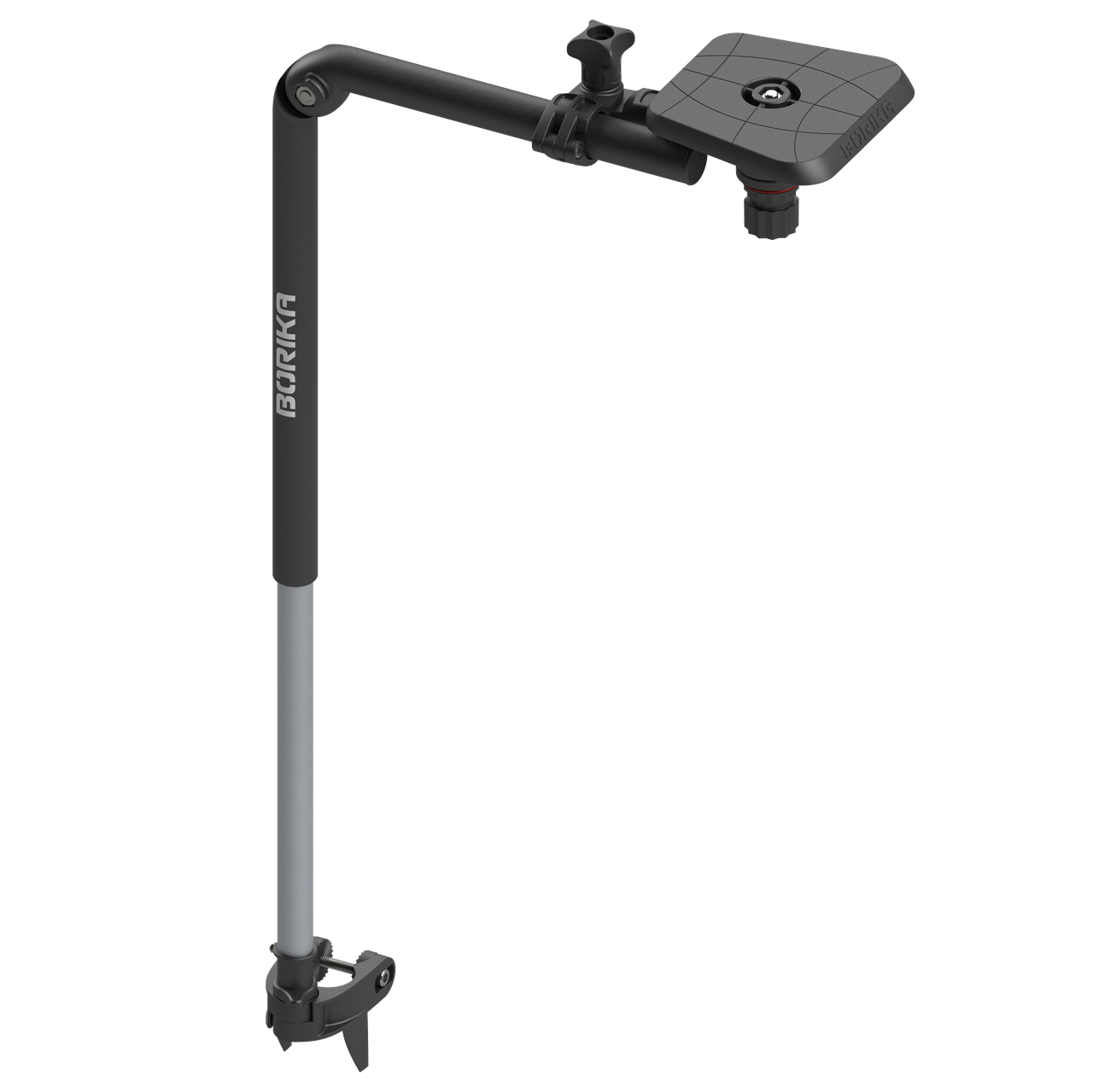 Комплект монтажу ехолота Borika FASTen Ft450 для монітора до 7" для кріплення вздовж борту Чорний (01.04.007.01.04)