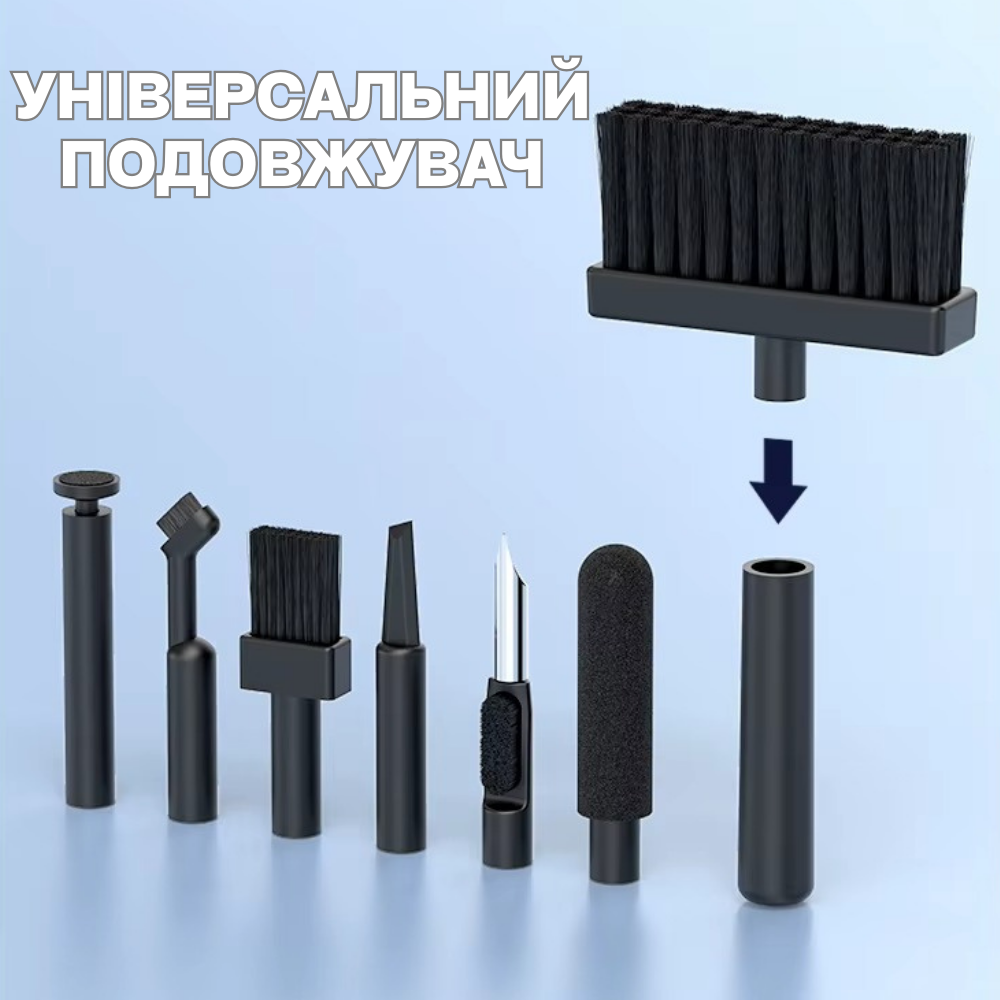 Набор для чистки гаджетов и подставка для клавиатуры 22в1 щетки для чистки клавиатуры и электроники - фото 10 Набор для чистки гаджетов и подставка для клавиатуры 22в1 щетки для чистки клавиатуры и электроники - фото 10