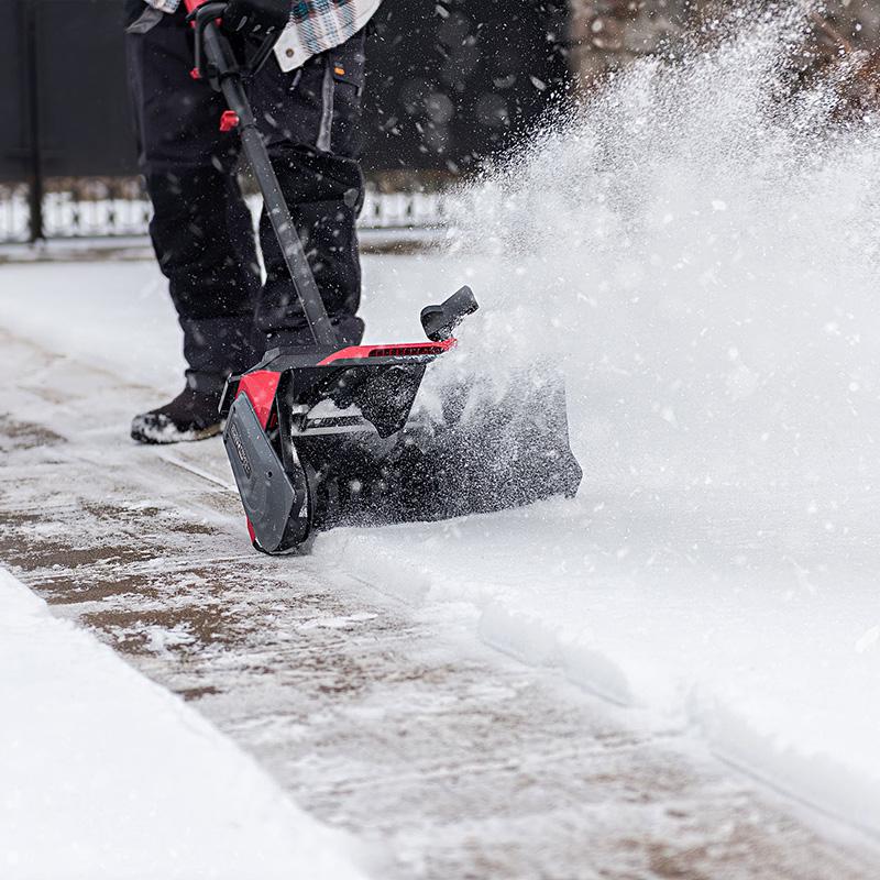 Снегоуборщик аккумуляторный бесщеточный Worcraft CST-S40LiB с аккумуляторами 2,4А и зарадным (43218) - фото 13