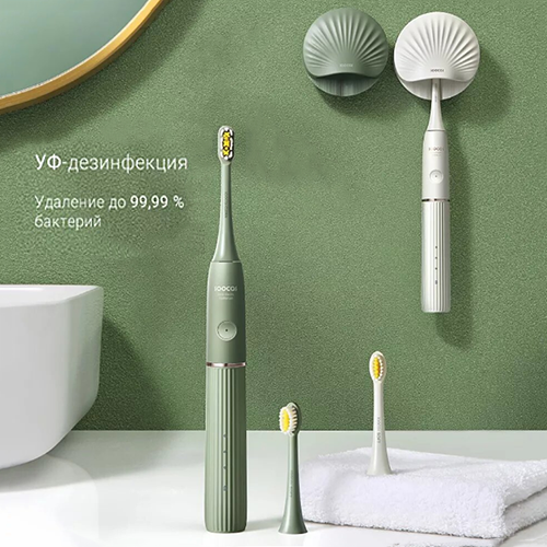 Електрична зубна щітка Soocas D2 Sonic Electric Toothbrush Green (726) - фото 6