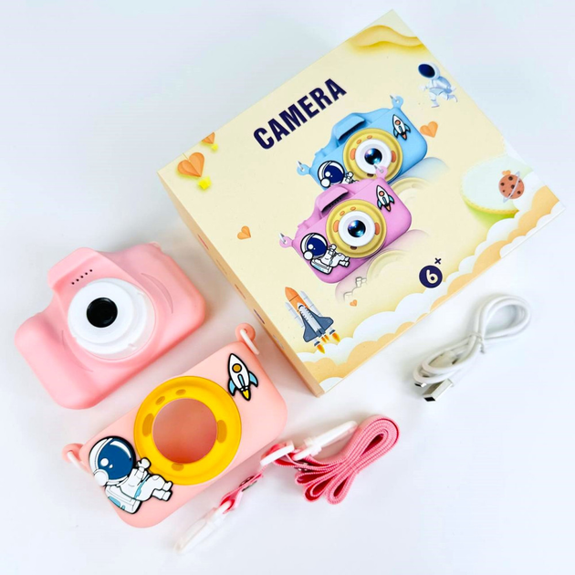 Фотоапарат дитячий з підтримкою карти пам'яті X400 - фото 4 Фотоапарат дитячий з підтримкою карти пам'яті X400 - фото 4