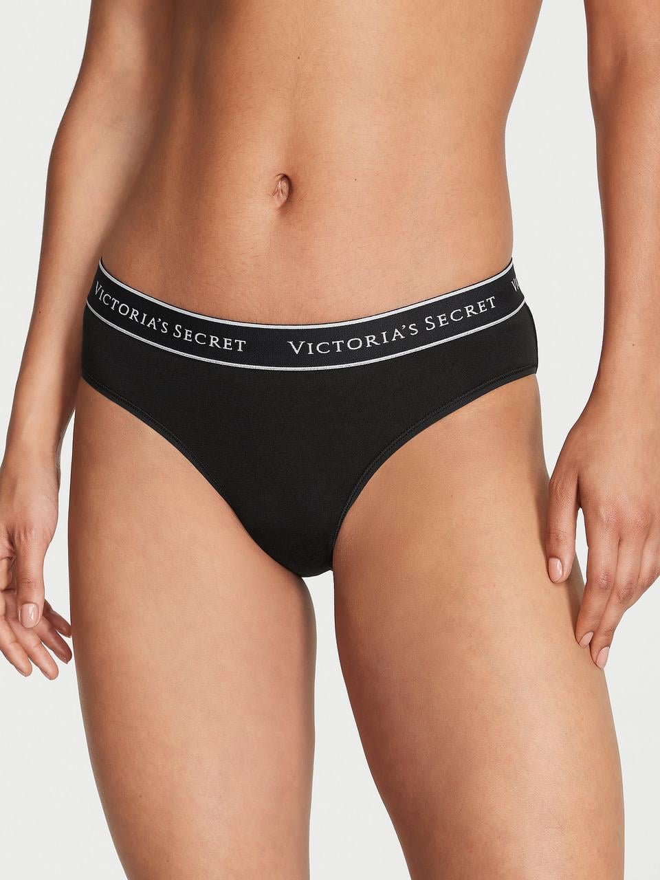 Трусики женские Victoria's Secret Logo Cotton Hiphugger пояс Logo S (2285512904)