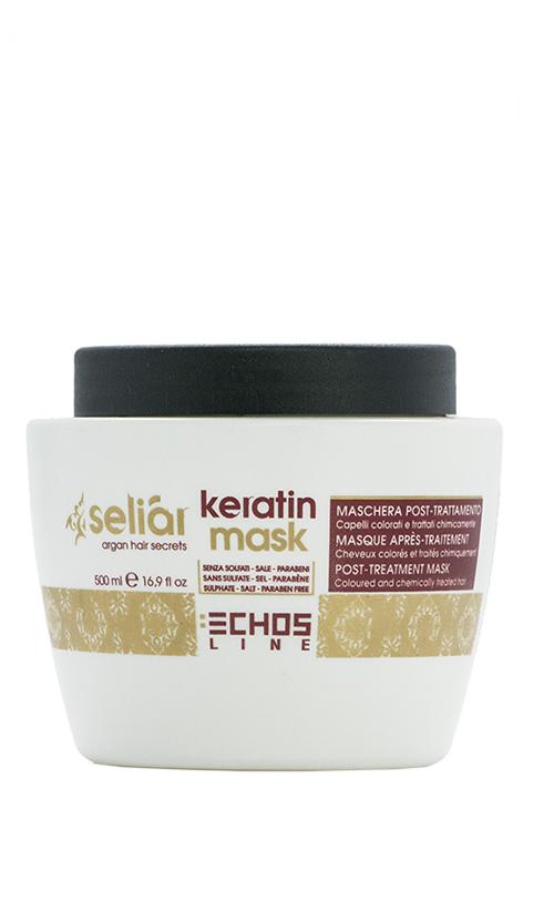 Кератинова маска для волосся Echosline Seliar Keratin Mask (8702)