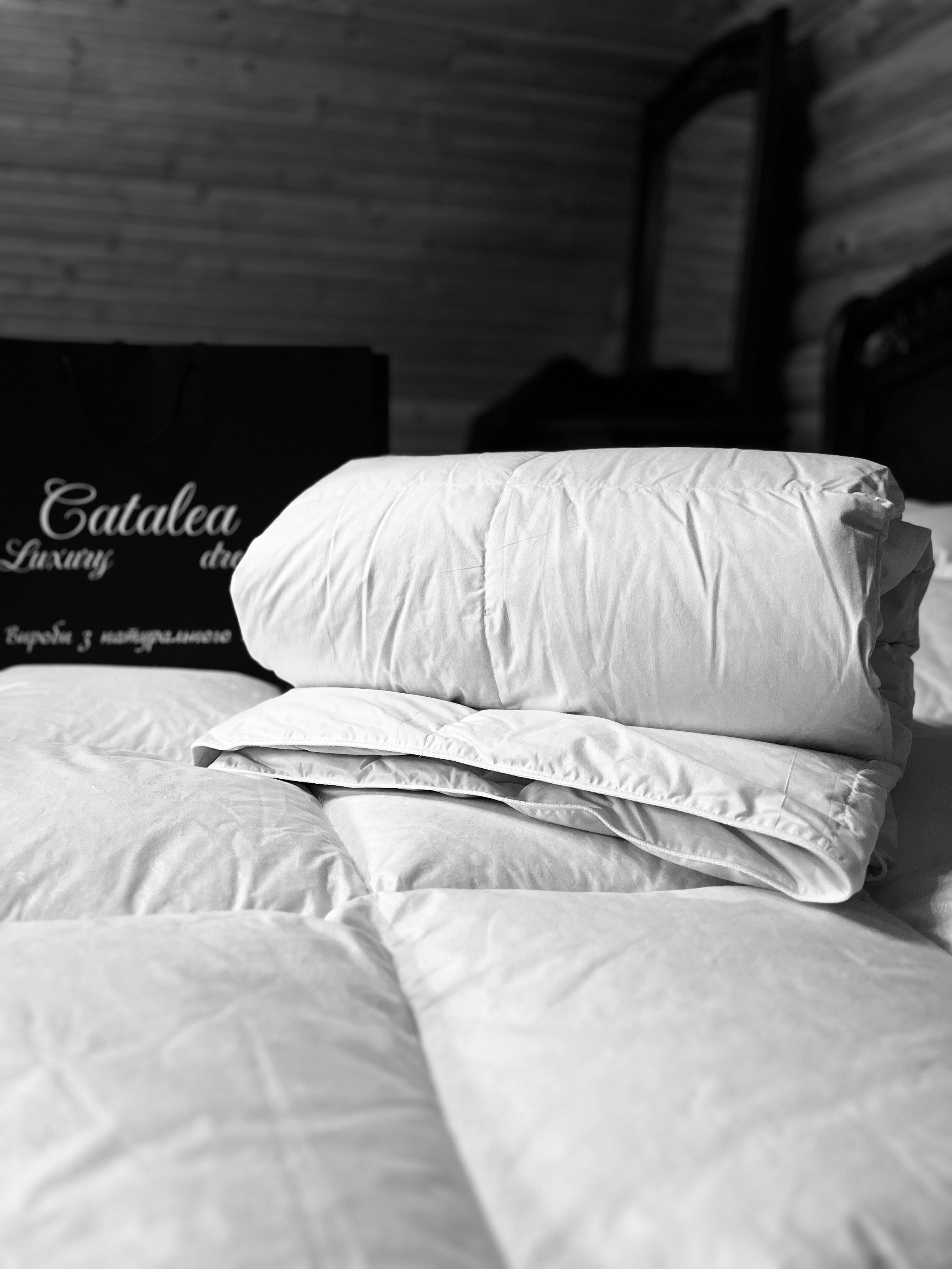 Одеяло пуховое кассетное Catalea Standard зима 150x200 см Белый (3274) - фото 8 Одеяло пуховое кассетное Catalea Standard зима 150x200 см Белый (3274) - фото 8