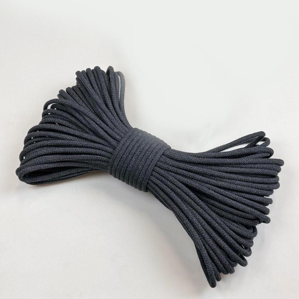 Шнур прошивний для сумок/серветок/кошиків з сердечником 5 мм 30 м Графіт (2494097987) Шнур прошивний для сумок/серветок/кошиків з сердечником 5 мм 30 м Графіт (2494097987)