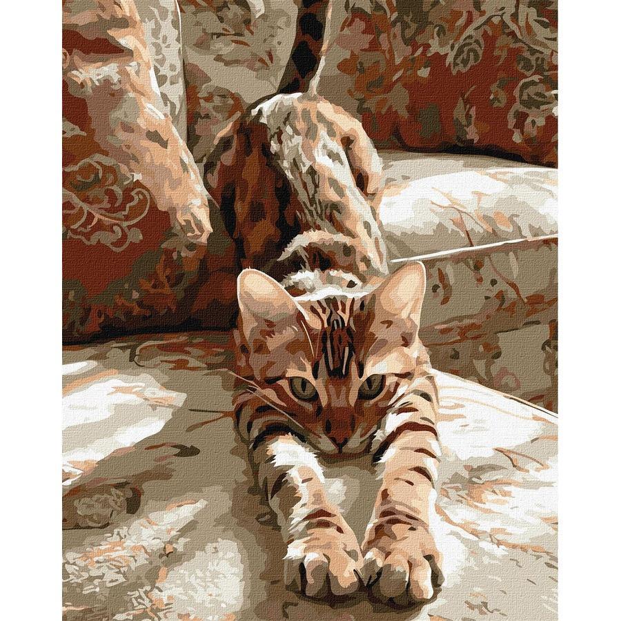 Картина по номерам Ideyka Утренняя разминка 40x50 см (KHO6854)