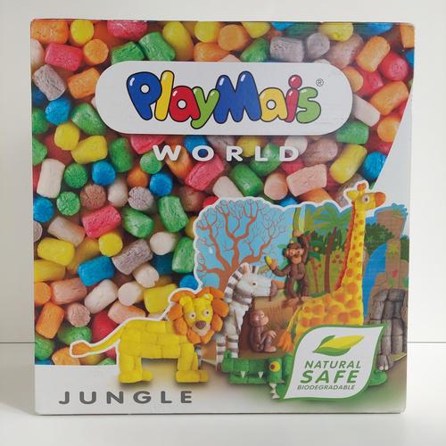 Конструктор кукурудзяний Play Mais WORLD Джунглі (160021) Конструктор кукурудзяний Play Mais WORLD Джунглі (160021)