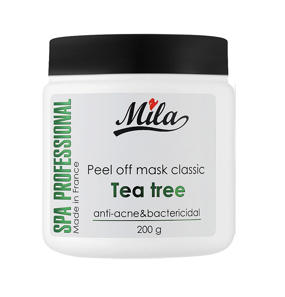 Маска альгинатная анти-акне Mila Mask peel-off Tea Tree с экстрактом чайного дерева 200 г (3702261234206)