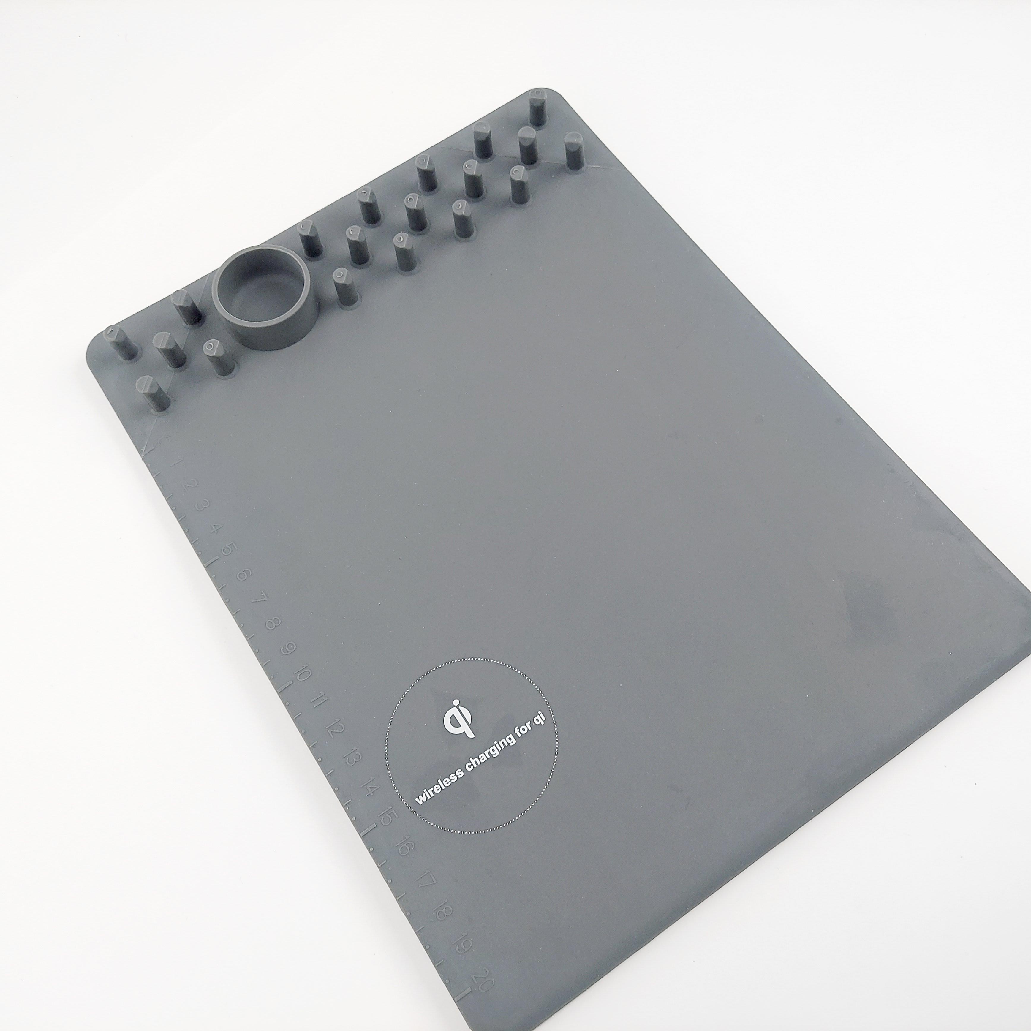 Коврик для мыши Mouse Pad с беспроводной зарядкой с подставкой