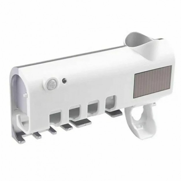 Стерилизатор зубных щеток с дозатором зубной пасты ультрафиолетовый Стерилизатор зубных щеток с дозатором зубной пасты ультрафиолетовый