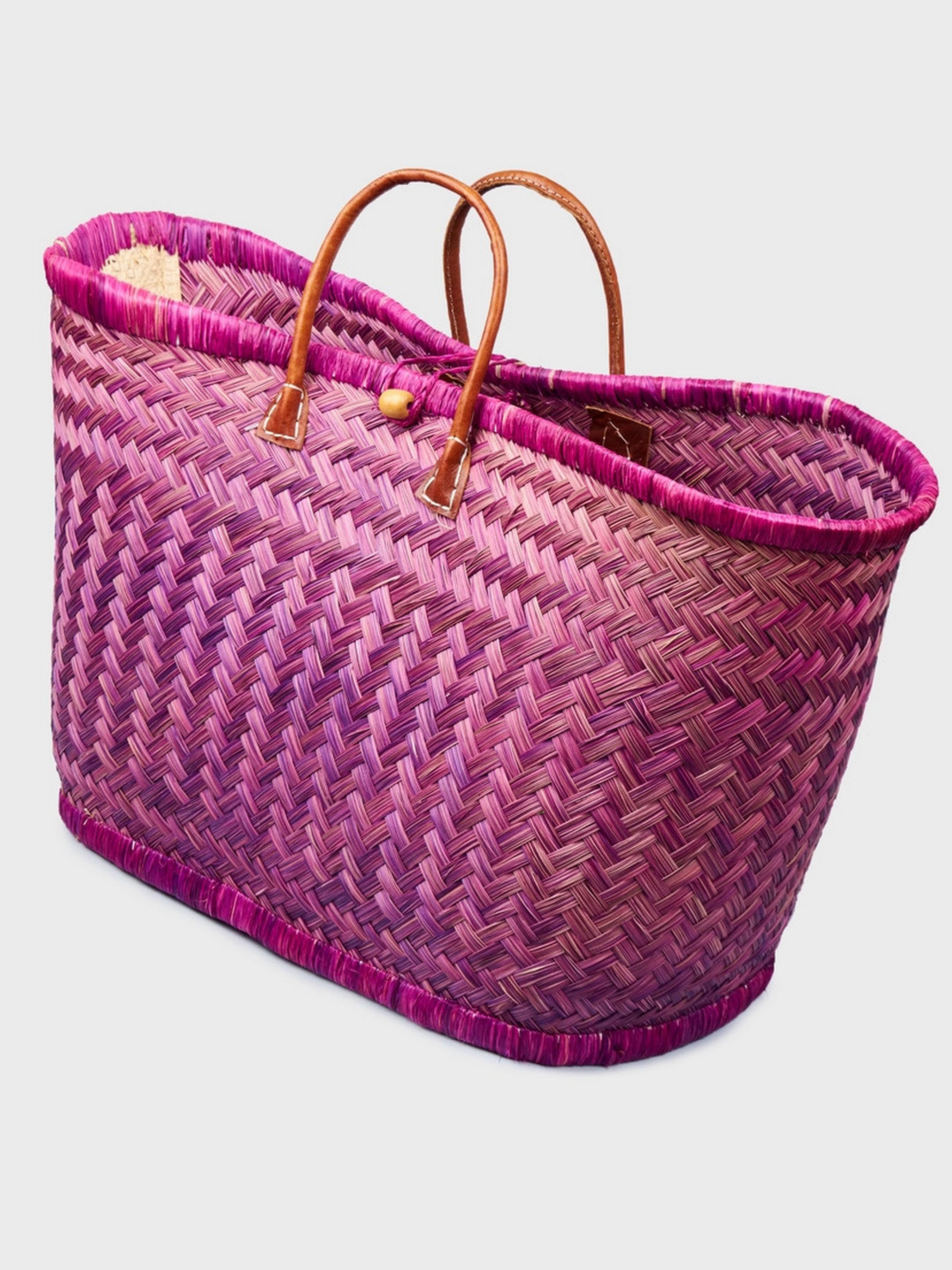 Пляжная сумка LE COMTOUR DE LA PLAGE Aravola GM_Plain_444 Фиолетовый - фото 2