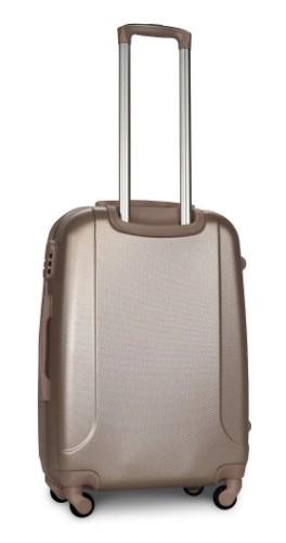 Валіза пластикова Fly 310 M на 4 колесах Шампань (CEKRBFL310MS4SHA) - фото 3