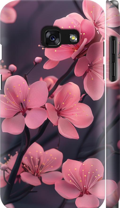 Чехол на Samsung Galaxy A3 (2017) Пурпурная сакура (6075m-443-42517) Чехол на Samsung Galaxy A3 (2017) Пурпурная сакура (6075m-443-42517)