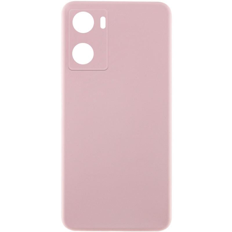 Противоударный чехол Silicone Cover Lakshmi Full Camera (AAA) для Oppo A57s / A77s Розовый / Pink Sand