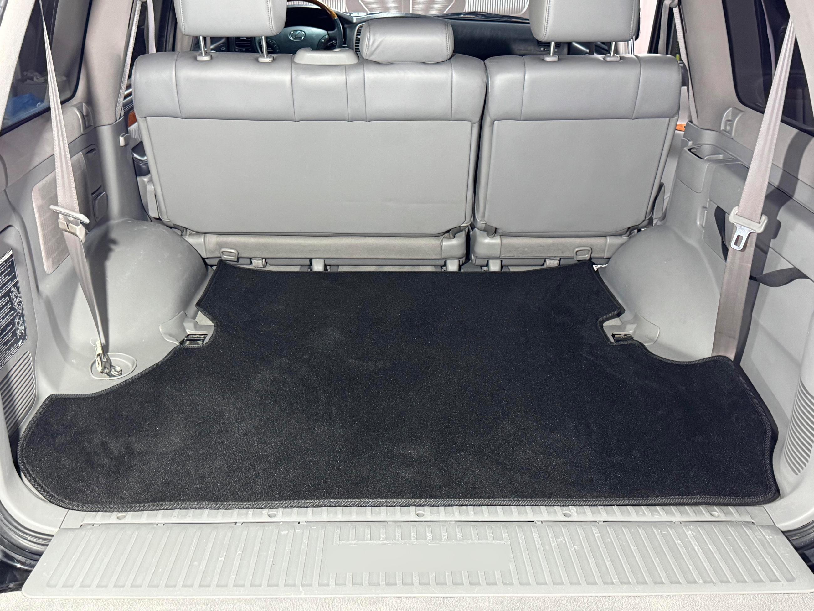 Коврик багажника Premium 2 шт. 7 мест Digital Designs для Toyota Land Cruiser 100 ткань Черный