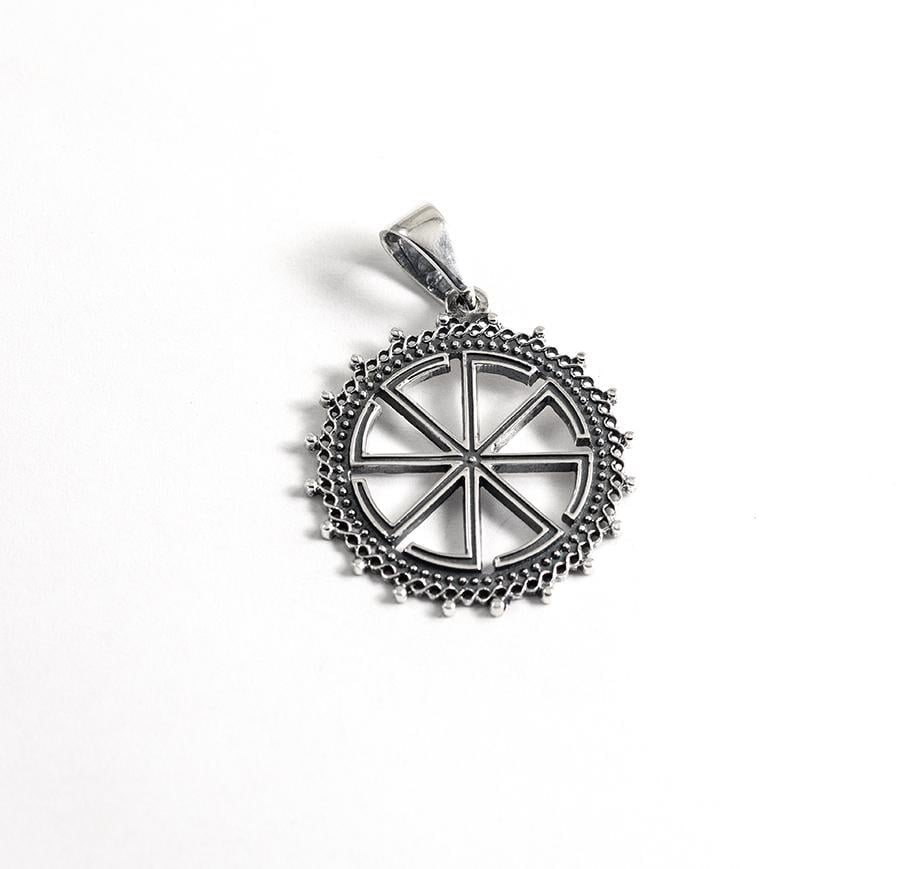 Кулон серебряный Maxi Silver 5578 Оберег коловрат (85578)