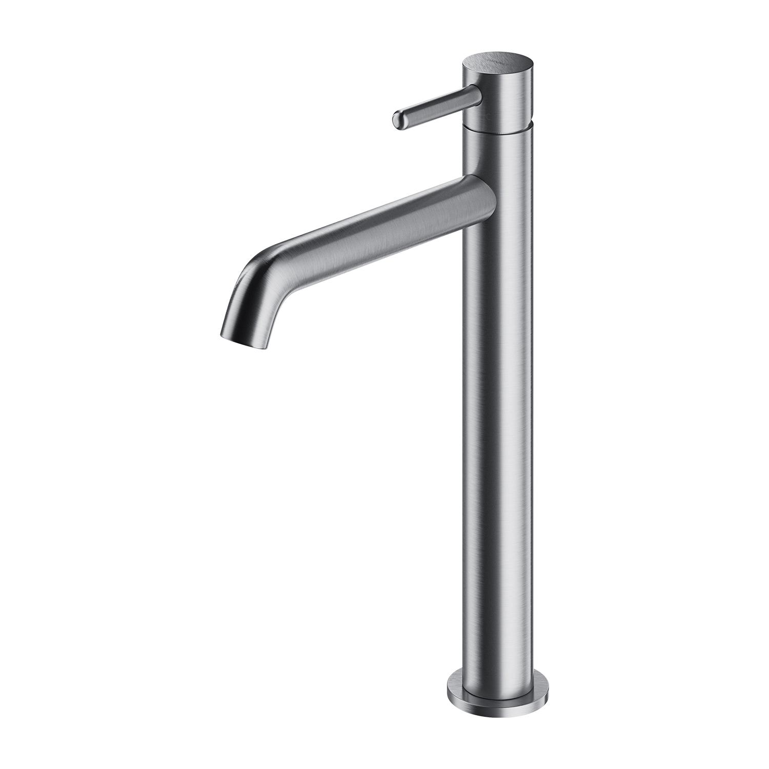 Смеситель для умывальника Omnires Y Y1212NI высокий однорычажный Сатин (169411)