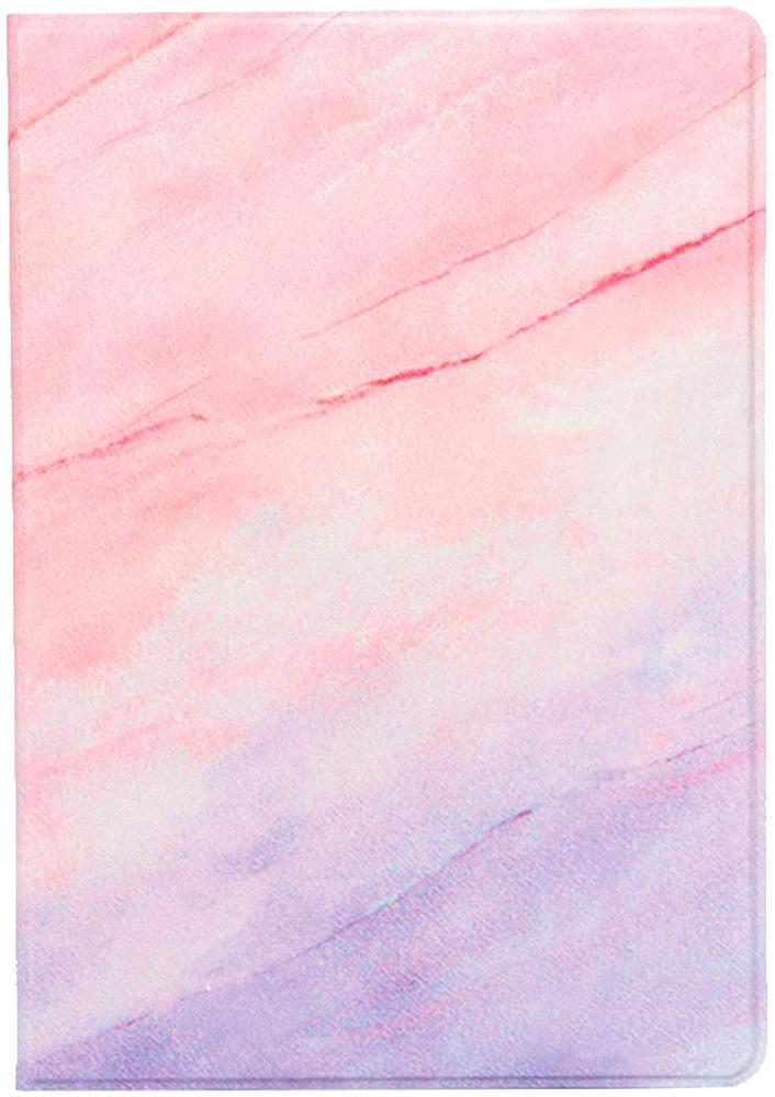 Чехол книжка SilkCase Marble для iPad 10,2 2019 Purple (17234)