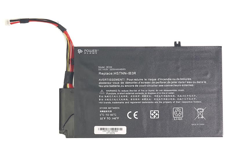 Акумулятор Power для ноутбуків HP Envy TouchSmart 4 EL04XL HPTS40PB 14,8V 3200mAh