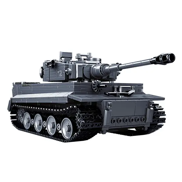 Конструктор детский Sluban M38-B0851 Танк Тигр на радиоуправлении (M38-B0851/42.5)