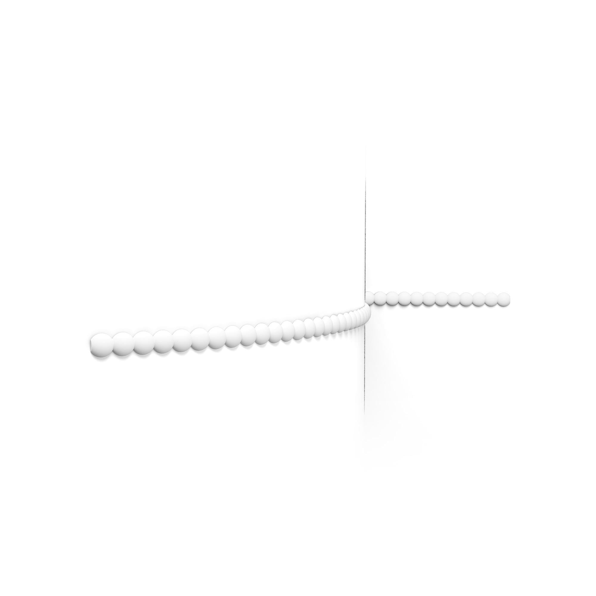 Молдинг гибкий Orac Dеcor PEARL 2000х9x25 мм (P9904F)