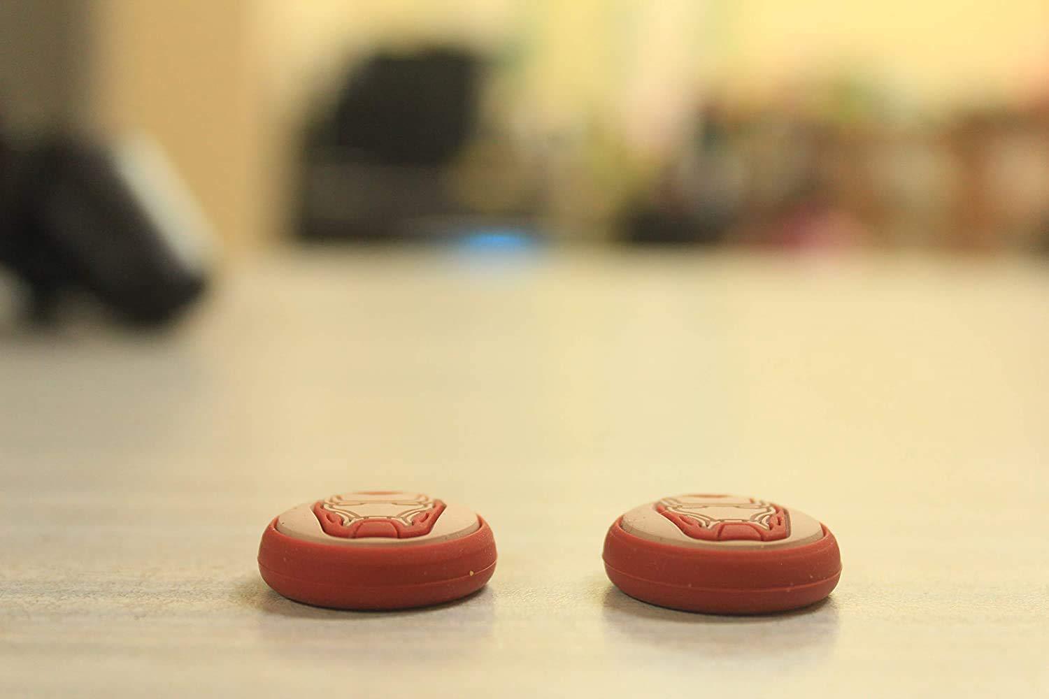 Накладки для джойстика Playstation PS3/PS4/PS5/Xbox силиконовые 2 шт. Ironman - фото 4 Накладки для джойстика Playstation PS3/PS4/PS5/Xbox силиконовые 2 шт. Ironman - фото 4