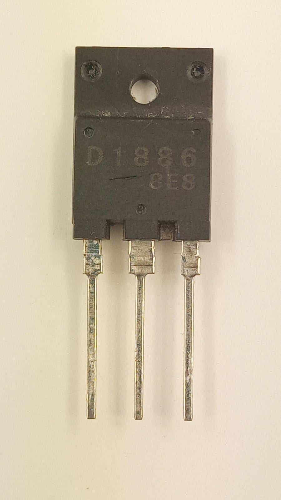 Транзистор 2SD1886 1500V 8A 70W (07383)