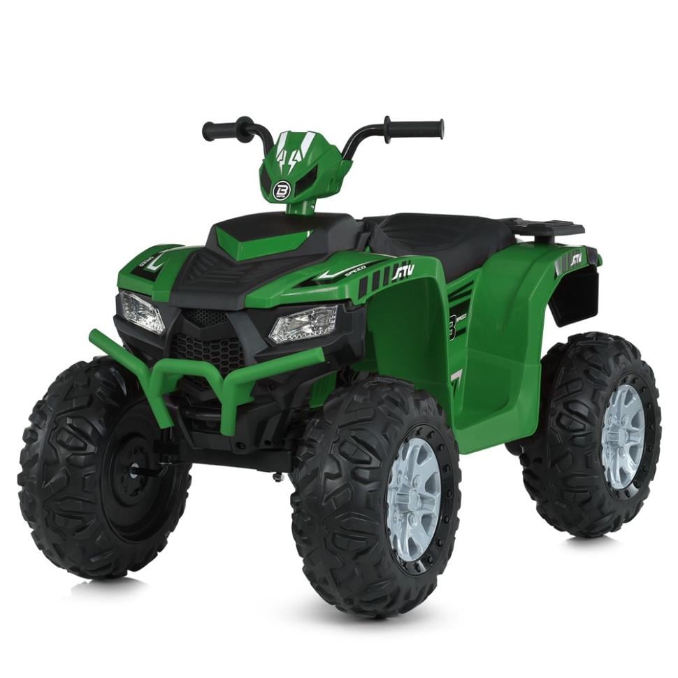 Детский электроквадроцикл Bambi 24V 70W 2WD до 35 кг Зеленый (DE-169-E-665)