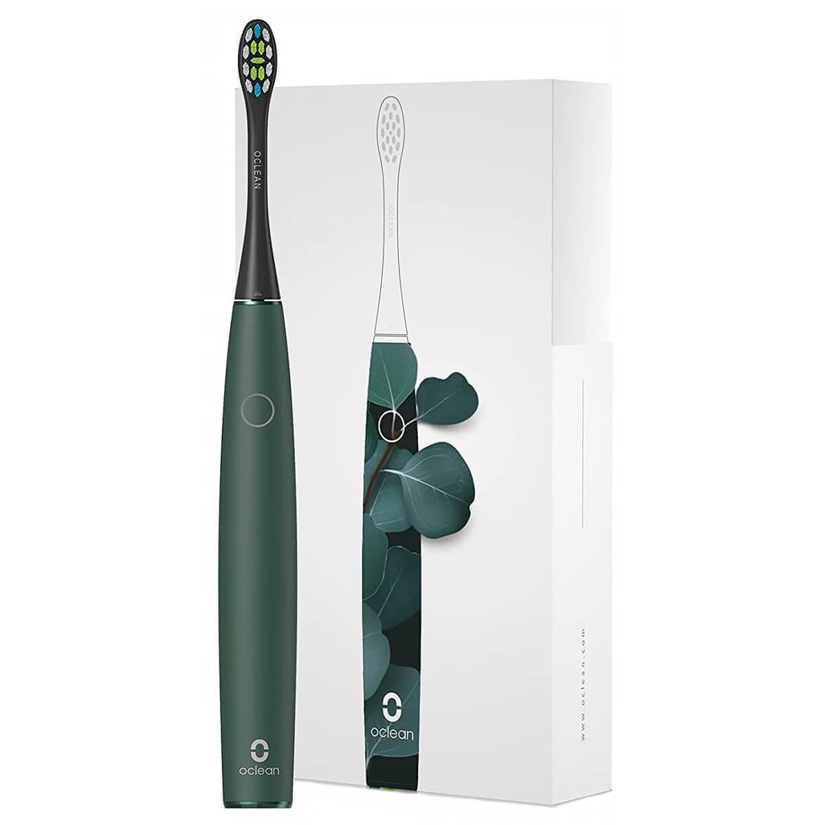 Электрическая зубная щетка Oclean Air 2 Electric Toothbrush Green - фото 10