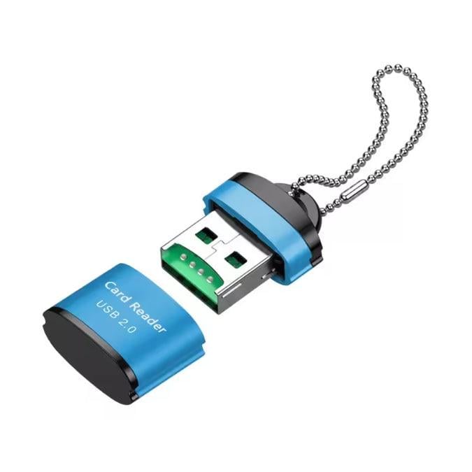 Картридер для micro-sd USB2.0 Синій Картридер для micro-sd USB2.0 Синій