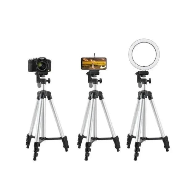 Штатив для телефона и фотоаппарата Tripod 3110 PRO 0,35-1,02 м Silver (tf3633) - фото 15