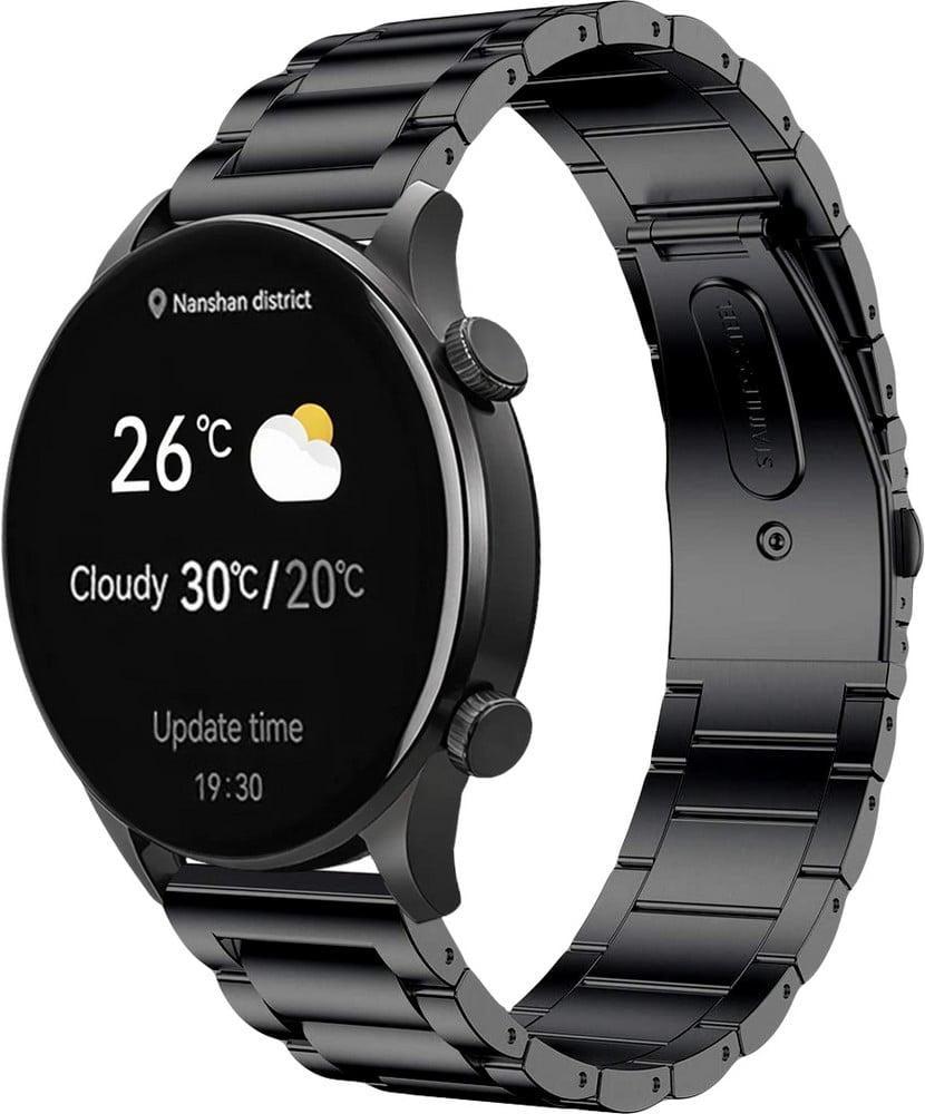 Браслет металлический Shape для Haylou Solar Plus RT3 LS16 Black (40707-2B)
