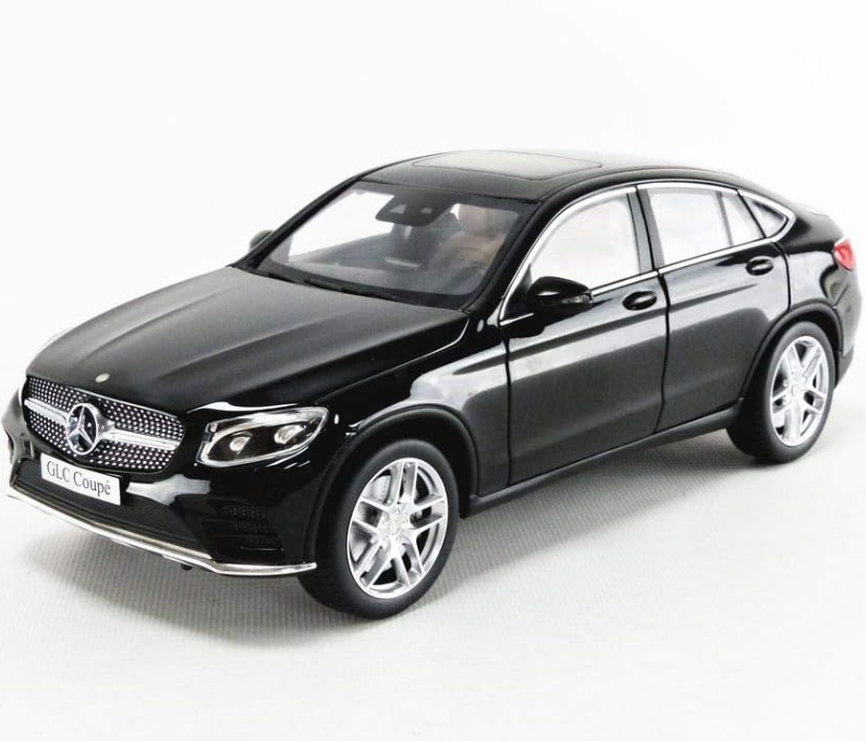Модель автомобіля iScale 1:18 Mercedes-Benz GLC Coupe C253 Black (18000000005)