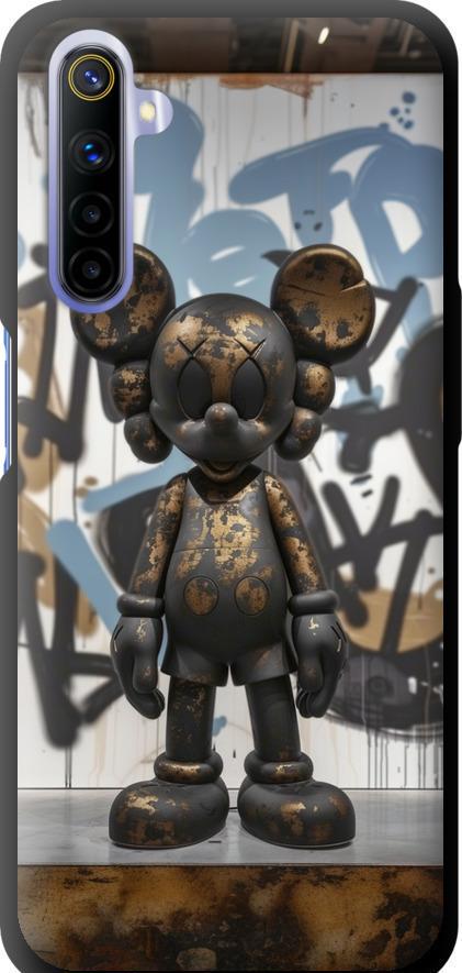 Чехол на Realme 6 Bronze kaws v2 (6098b-1913-42517)
