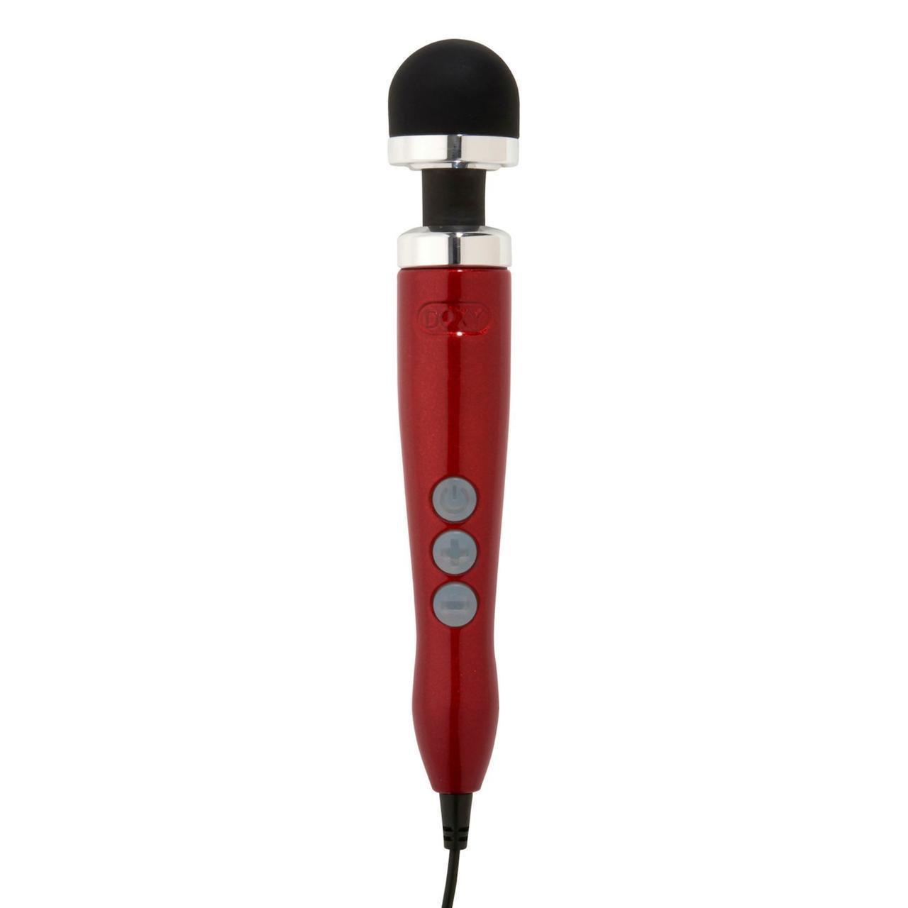 Вибромассажер Doxy Die Cast 3 Candy Red 220В металлический корпус (2112995367)