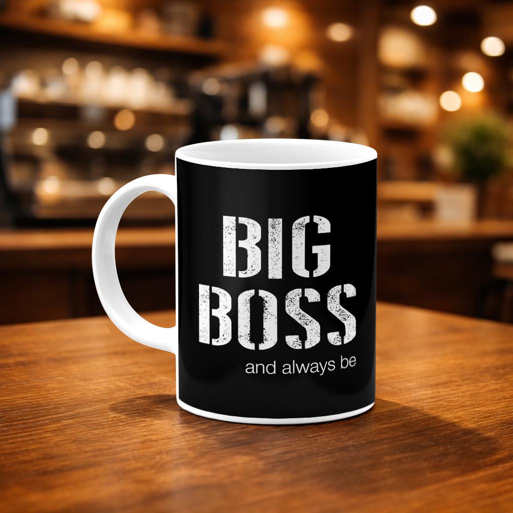 Чашка "BIG BOSS" 330 мл Белый