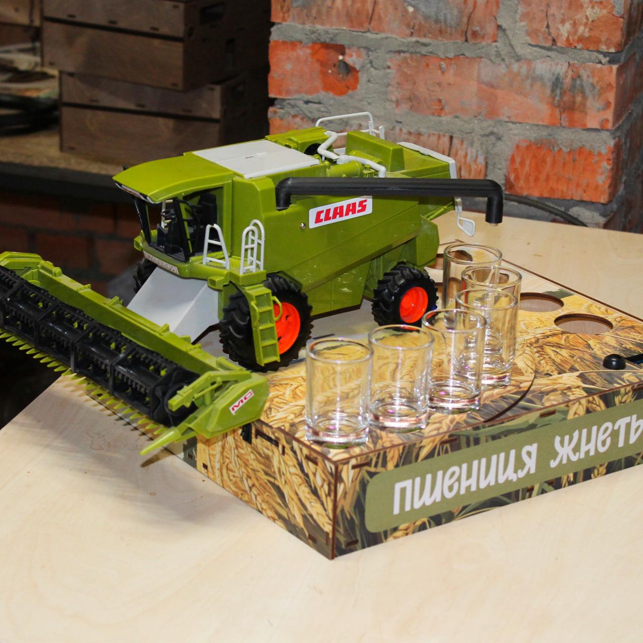 Наливатор Комбайн з печаткою на 6 чарок (SP93195) - фото 2