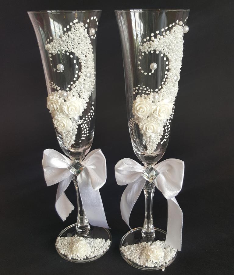 Бокалы свадебные Bohemia Sandy 190 мл 2 шт. (8510)