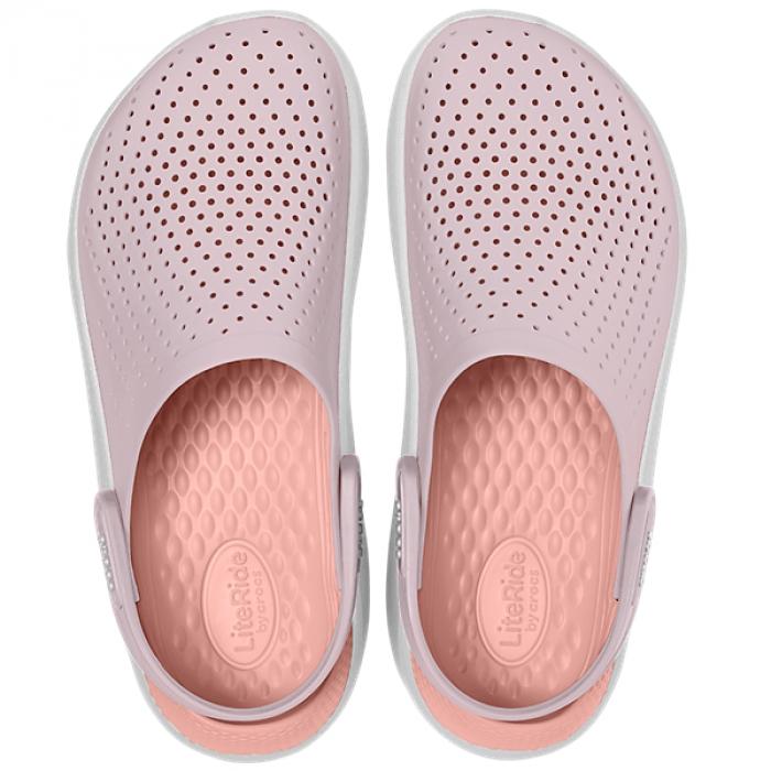 Сабо Crocs LiteRide Clog Women’s CS - M7/W9 р. 39 Powder/White - фото 4